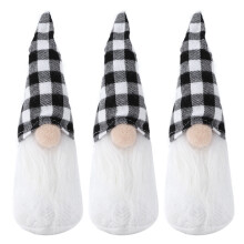 3Pcs Faceless Doll Unique Design Christmas Gift Decoration
