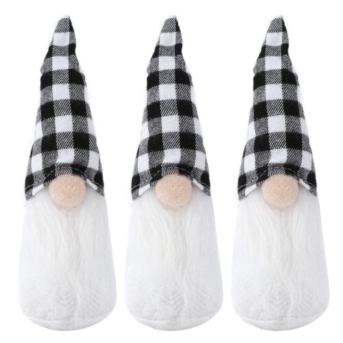 3Pcs Faceless Doll Unique Design Christmas Gift Decoration