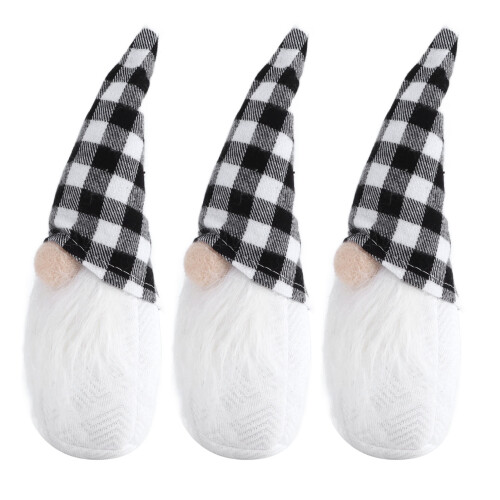3Pcs Faceless Doll Unique Design Christmas Gift Decoration 1