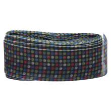 (Type 2) 25mm 10yards Printed Dots Silk Ribbon DIY Sewing Hair Bow