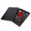 (Red) Feather Pen Vintage Writing Drawing Replacement Nib Kit Red 1
