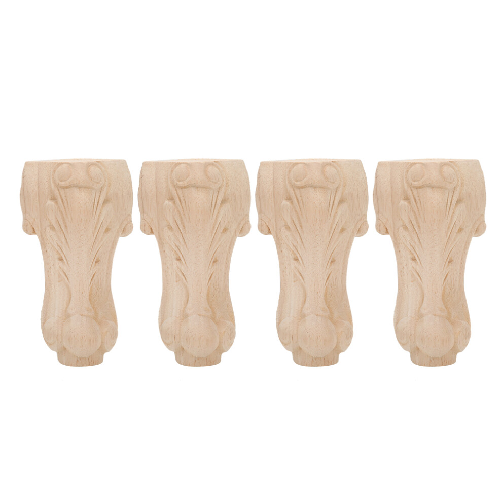 Wood Carving Solid Table Feet European Sofa Cabinet Accessories 585383561978