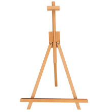 Miniature Wooden Easel Beech Tripod Desktop Display Oil Painting