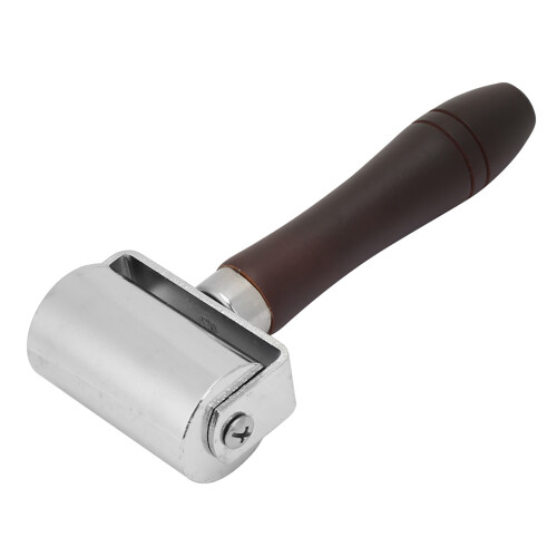DIY Leather Press Edge Roller 60mm Glue Laminating Tool 1