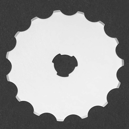 5PCS 45mm Rotary Cutter Blade for Patchwork Leather Fabric Paper 2