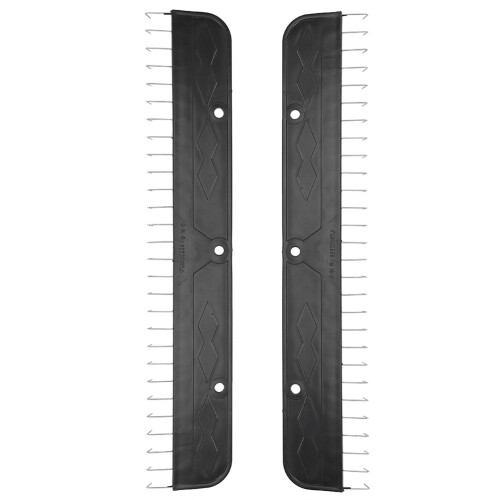 2PCs Hanger Rack Knitting Kit Embroidery Crafts Black 2