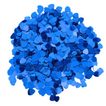 (Blue) 3000Pcs Heart Confetti Wedding Valentine Blue Decoration