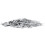 (Silver) Just Married Confetti Wedding Valentine 100g Silver 3