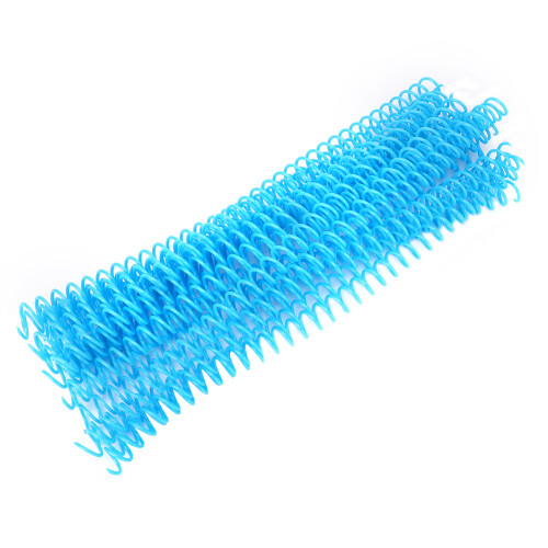 20pcs 30 Hole Plastic Binding Rings 13mm Blue 1