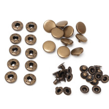 10Pcs 15mm Metal Press Stud Snap Button Fastener Clothes Accessory #1
