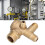 Ersatzteile für Luftkompressorventile, Messing, 12