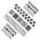9Pcs Plastic Embossing Folders DIY Card Making Tools 4