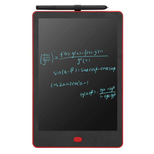 Drawing Tablet LED LCD Adjustable Brightness Art Supplies Red 1