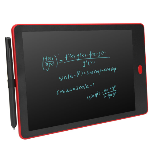 Drawing Tablet LED LCD Adjustable Brightness Art Supplies Red 2