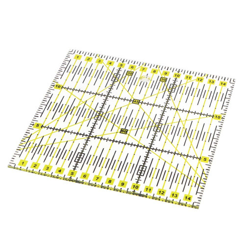DIY Acrylic Sewing Ruler Square Cutting Tool 1