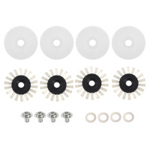 16pcs Round Brush Cover Washer Screw for Silver Reed SK280 SK840 SK580