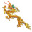 Chinese Dragon Embroidered Patch Cloth Sticker 3