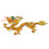 Chinese Dragon Embroidered Patch Cloth Sticker 2
