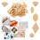 54 Pcs Quilting Template Acrylic Stencil DIY Tool 3