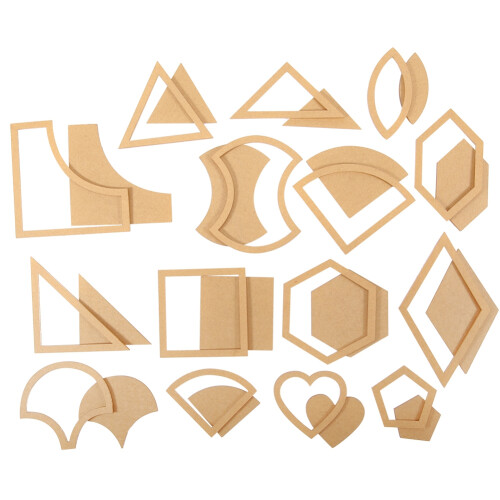 54 Pcs Quilting Template Acrylic Stencil DIY Tool 1