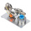 Hot Air Stirling Engine Miniature Generator Lab Teaching Model 4