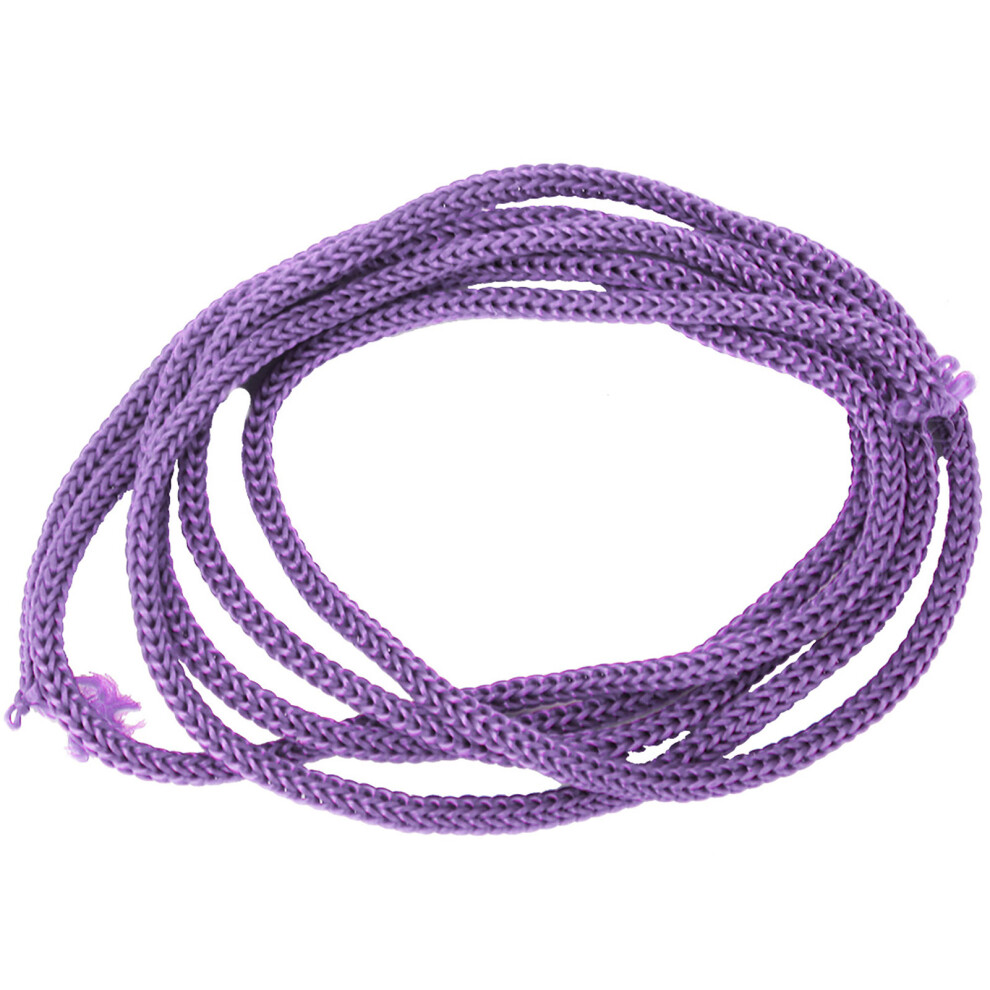 3Mm Pp Braided Rope Lanyard Diy Purple 585383569929