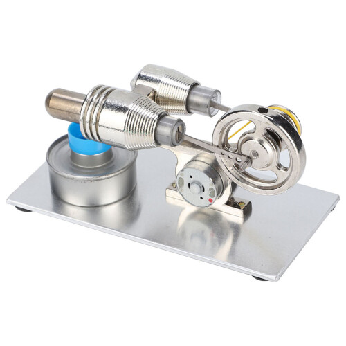 Hot Air Stirling Engine Miniature Generator Lab Teaching Model 1