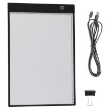 A4 LED Art Board Light Pad Tracing Drawing Table 3-mode