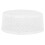Muslim Prayer Hat Polyester Cotton Embroidered White 58cm 1