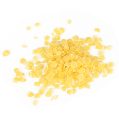 500g Yellow White Beeswax Cosmetics Material(Yellow) 1