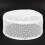 Muslim Prayer Hat Polyester Cotton Embroidered White 58cm 3