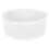 Muslim Prayer Hat Polyester Cotton Embroidered White 58cm 2