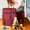 Large 4K Waterproof Drawing Board Bag (Red) 5