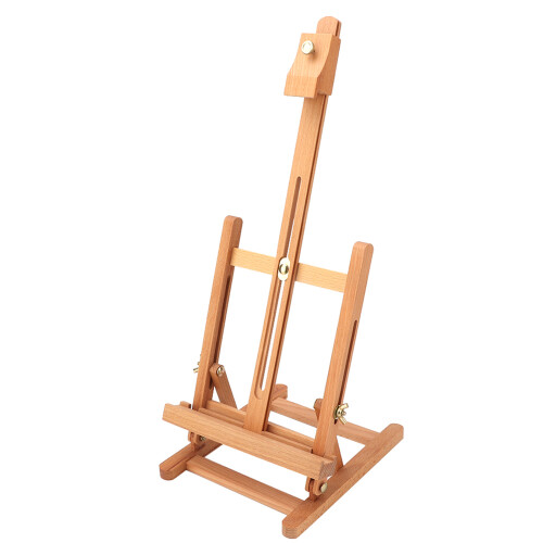 Small Wooden Adjustable H Frame Easel 1