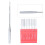 100 Pcs Metal Sewing Machine Needle 12/80 Rust Resistant 4