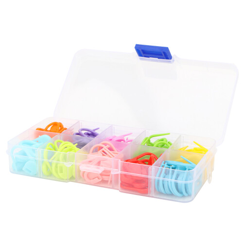 Plastic Safety Brooch Pin Stitch Marker (Knitting) 1