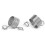 2Pcs Stainless Steel Coiled Knitting Thimble Guide Ring 2