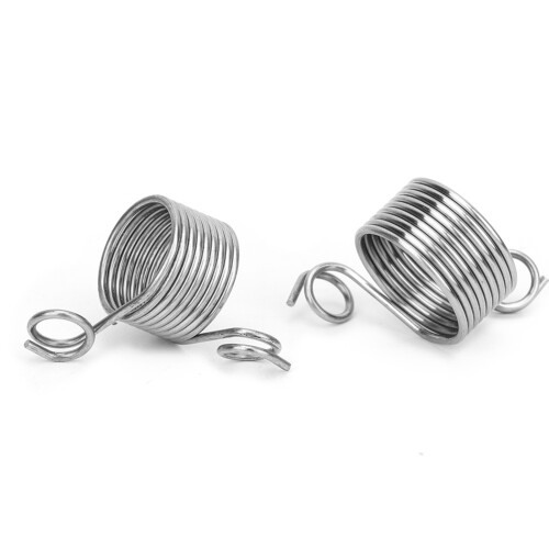 2Pcs Stainless Steel Coiled Knitting Thimble Guide Ring 1