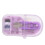 Mini Macaron Color Plastic Sewing Tool Box Needle Scissors Purple 2