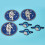 6Pcs DIY Rocket Planet Sewing Embroidery Patches 4