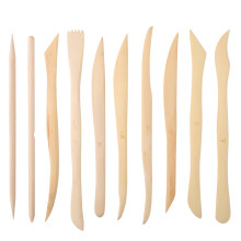 10pcs Wooden Clay Carving Modeling Tools DIY Pottery