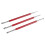 3PCS Leather Plastic Rubber Printing Press Wipers Set 4