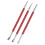 3PCS Leather Plastic Rubber Printing Press Wipers Set 3