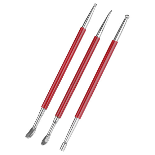 3PCS Leather Plastic Rubber Printing Press Wipers Set 2