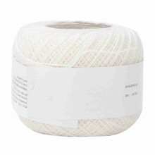 Lace Cotton Crocheted Summer Silk Thin Line (6602 Rice White)