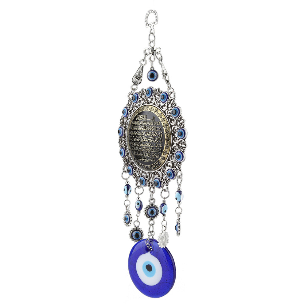 Islamic Blue Evil Eye Amulet Wall Hanging Decor Protector-image-OPC-PMFSTH7-NEW