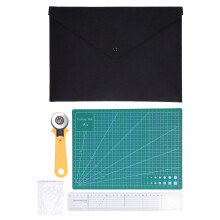 Self Healing Sewing Mat A4 Clear with 45mm Cutter for DIY Crafts