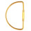 Brass Screw Lock Carabiner Clip Hook Keychain (Semicircle) 1