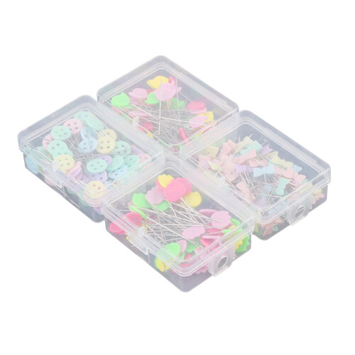 300 pcs Flower Button Head Pins DIY Sewing Type 2 1