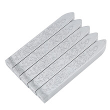 5 Pieces/set Sealing Wax Sticks Silver